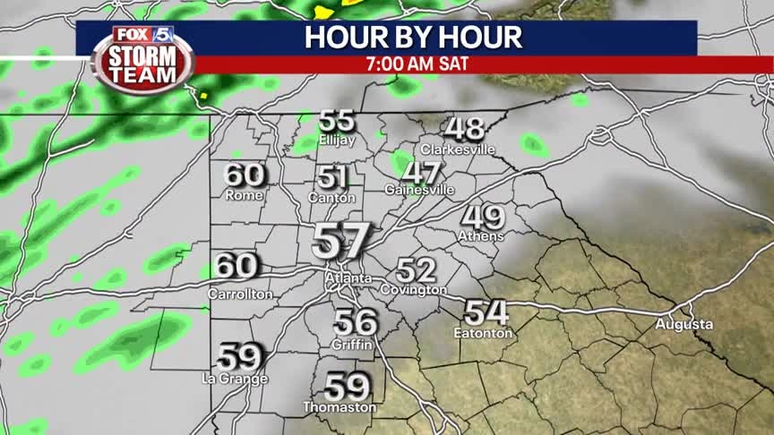 Friday Afternoon Forecast