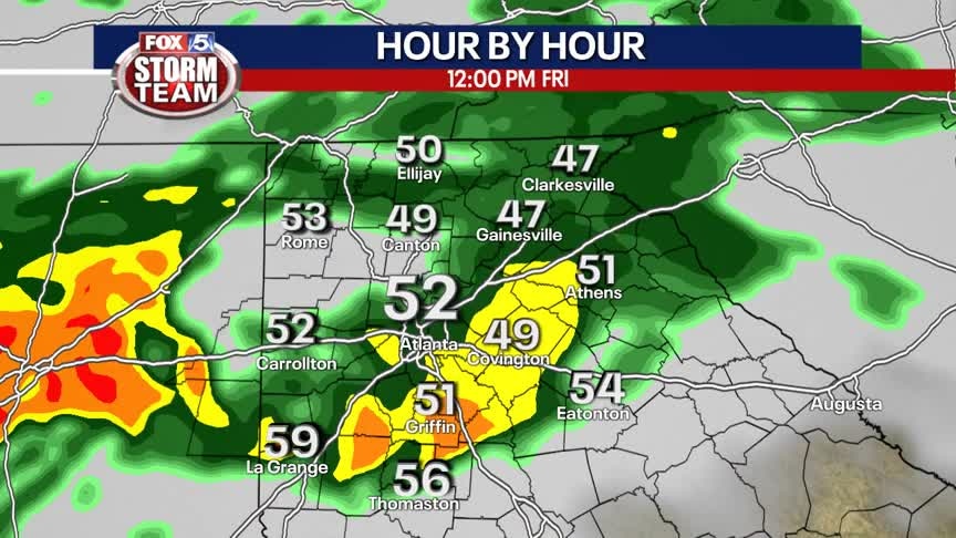 Thursday Afternoon Forecast