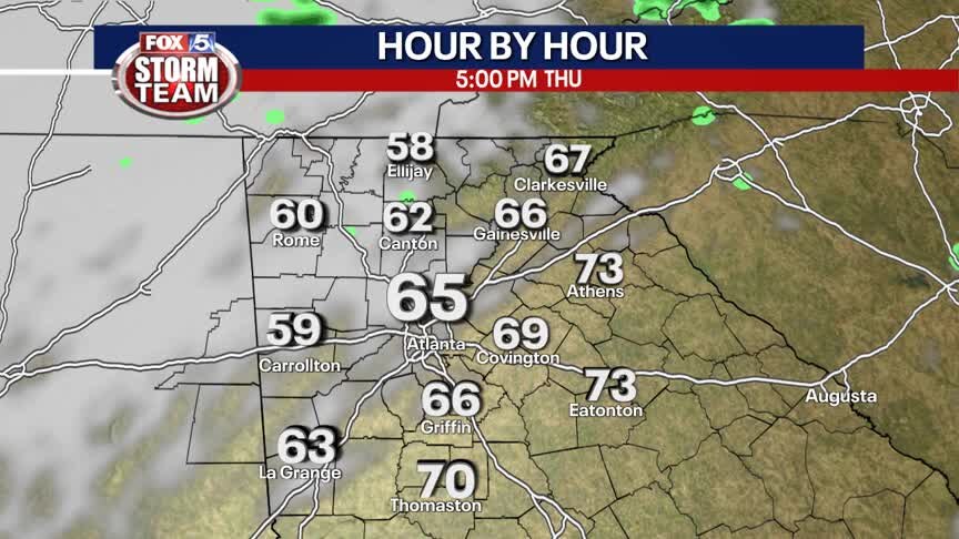 Thursday Afternoon Forecast