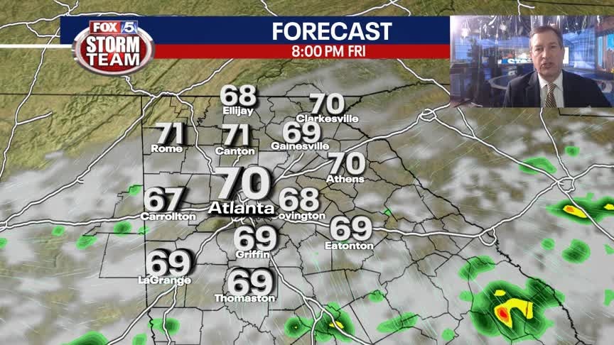 Friday Evening Weather Update