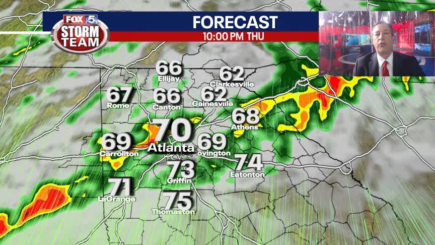 Thursday Night Weather Update