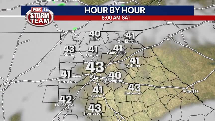 Friday Afternoon Forecast