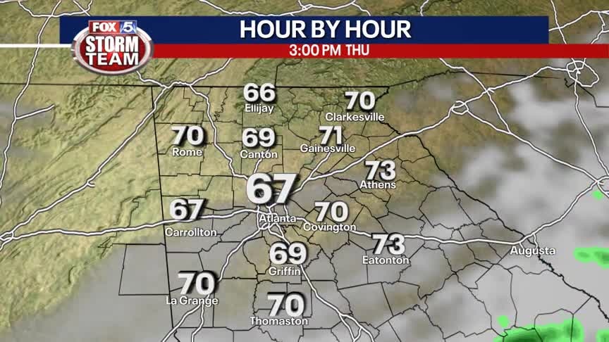 Thursday Afternoon Forecast