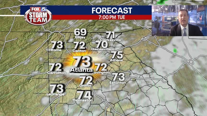 Monday Evening Weather Update