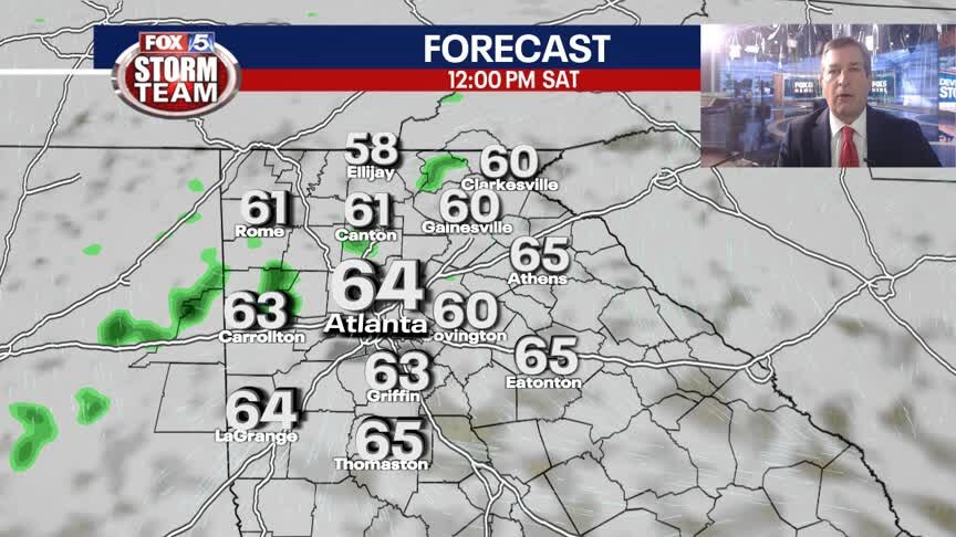 Friday Evening Weather Update