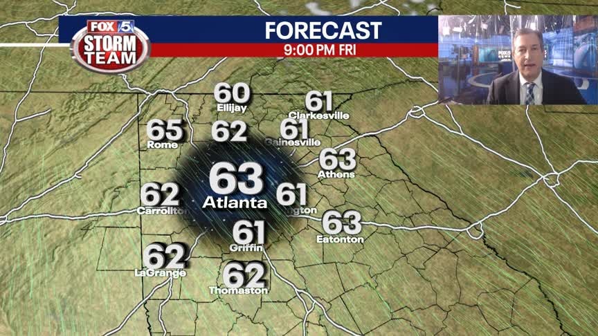 Friday Evening Weather Update