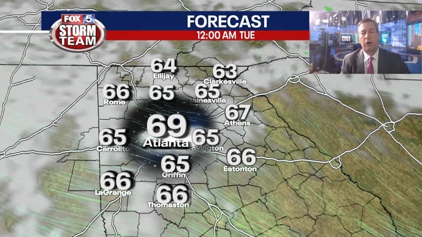 Monday Evening Weather Update