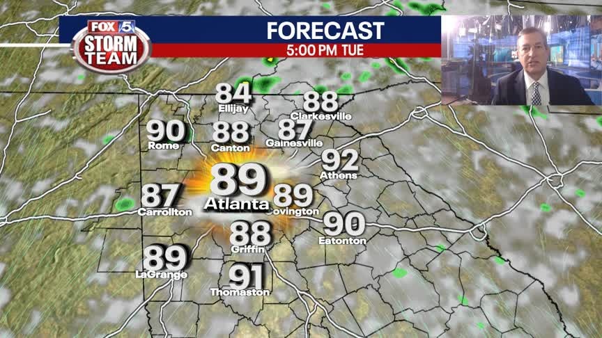 Monday Evening Weather Update