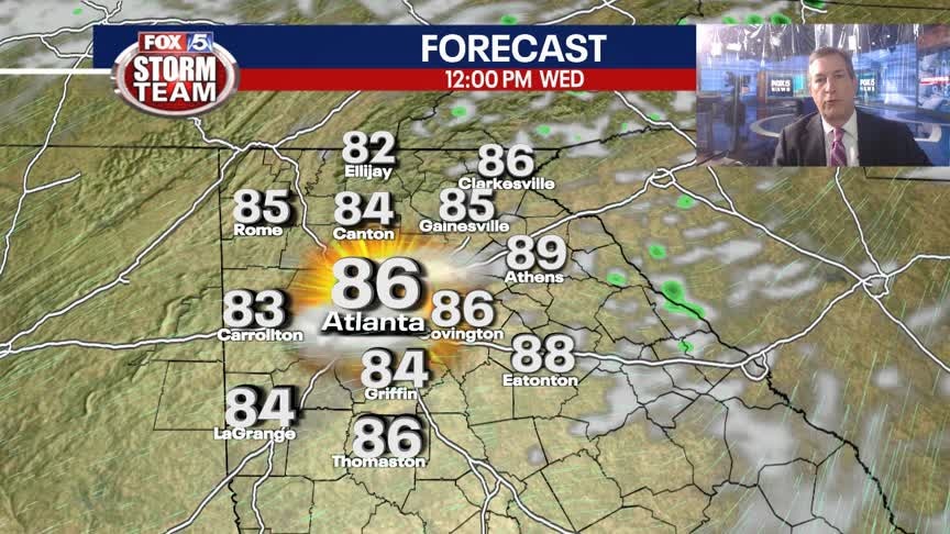 Tuesday Evening Weather Update