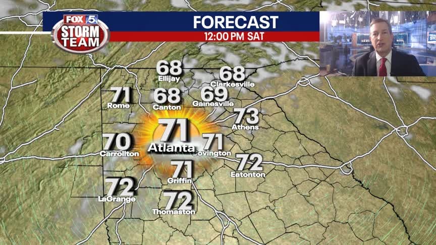 Friday Evening Weather Update