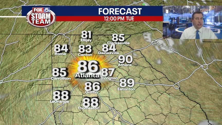 Monday Evening Weather Update