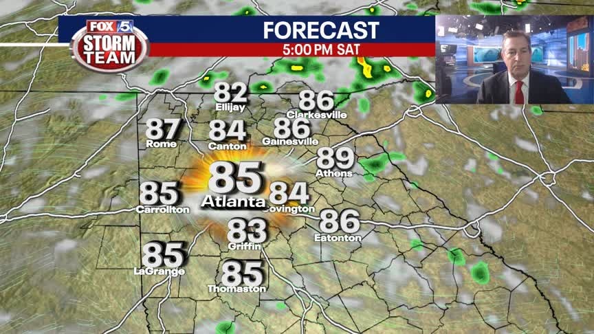 Friday Evening Weather Update