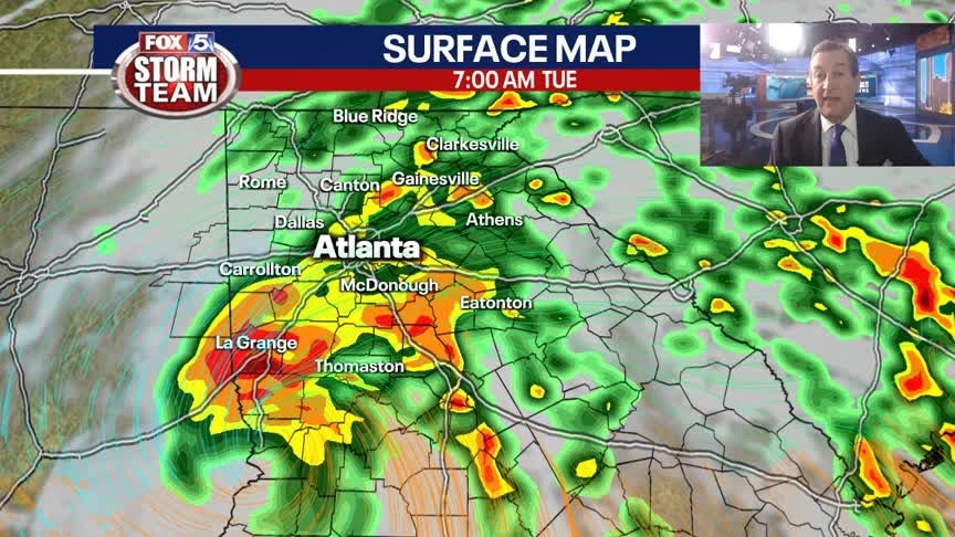 Monday Evening Weather Update