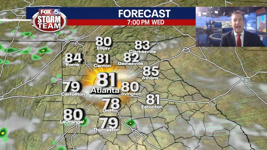 Tuesday Evening Weather Update