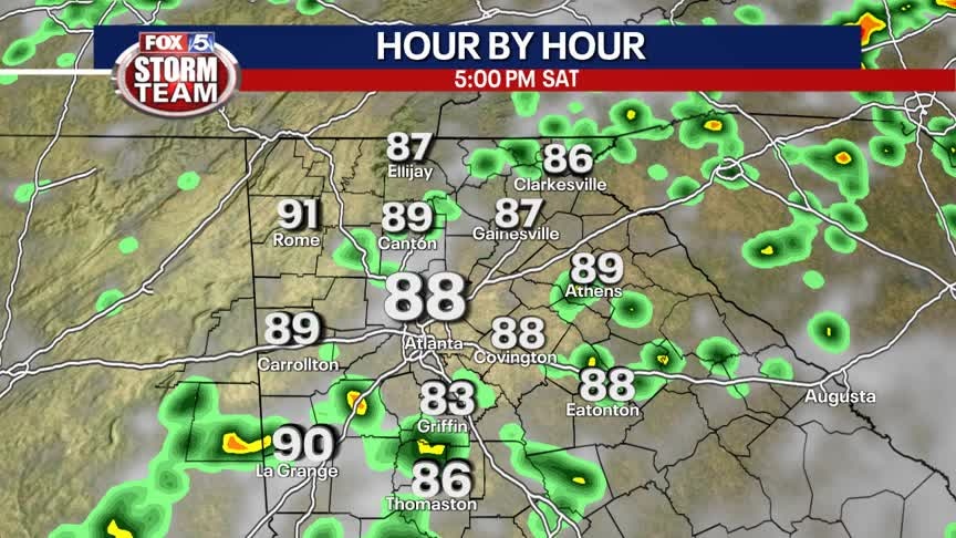 Saturday Forecast
