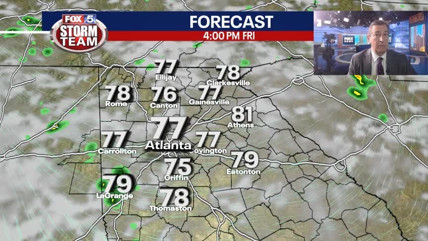 Thursday Evening Weather Update