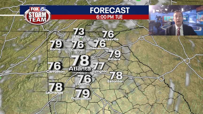 Monday Evening Weather Update