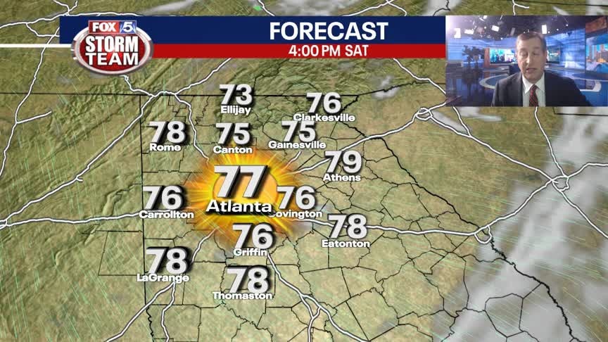 Friday Evening Weather Update