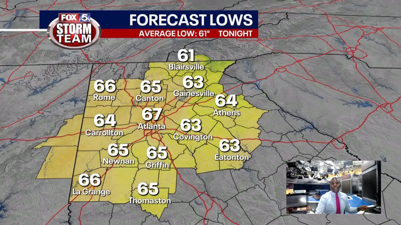 Saturday Evening Forecast