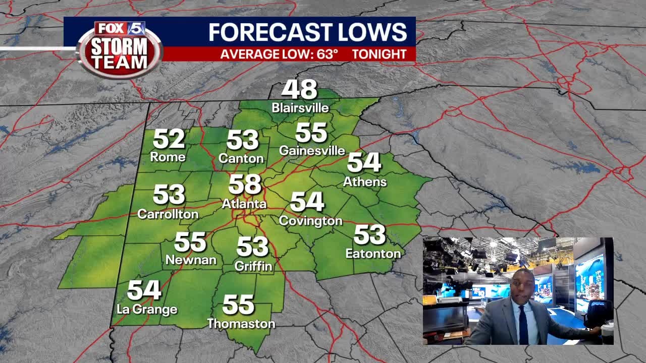 Saturday Evening Forecast