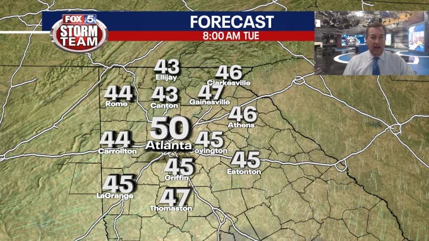 Monday Evening Weather Update