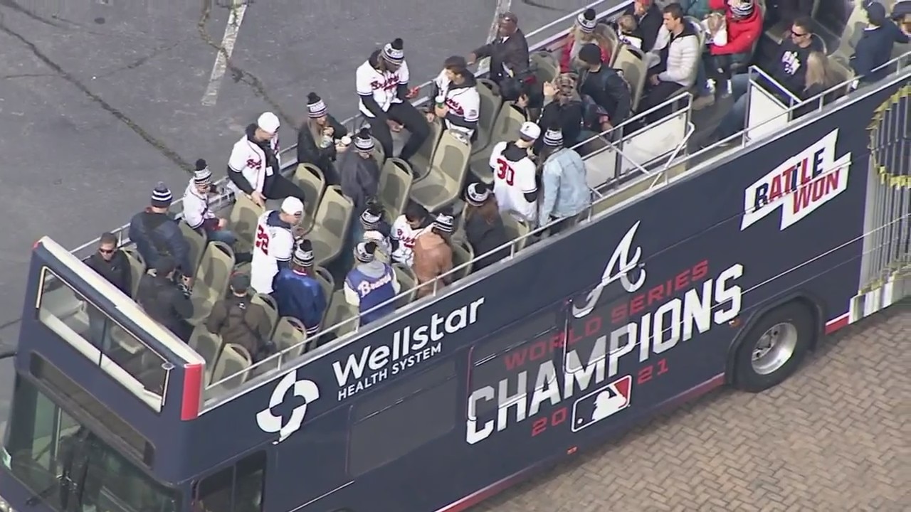 Braves parade about to begin