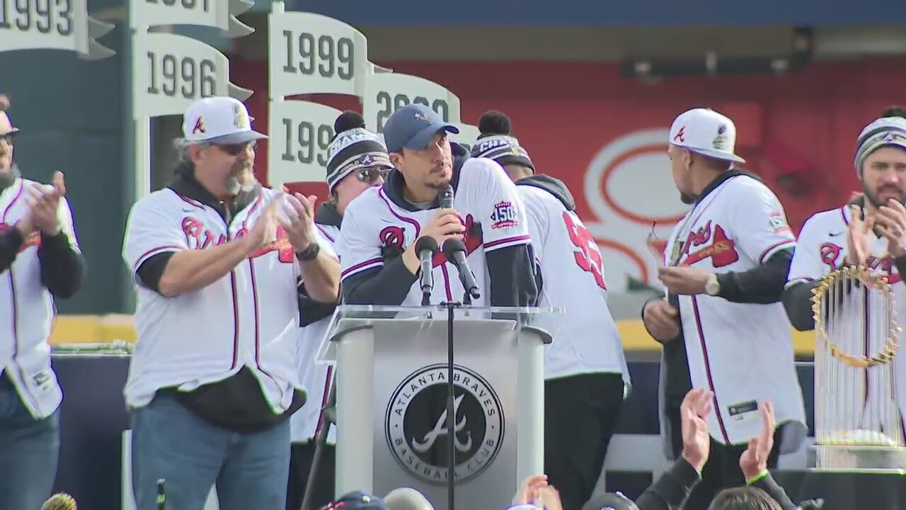 Charlie Morton thanks Atlanta, expresses his love for his teammates