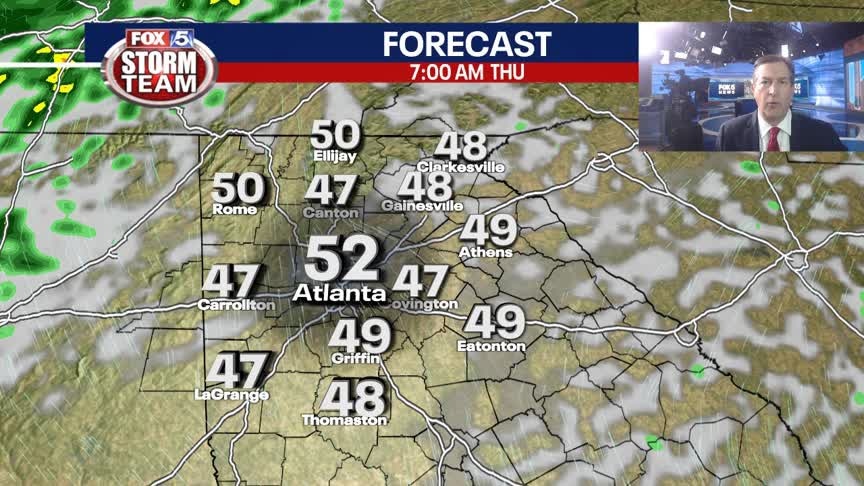 Wednesday Evening Weather Outlook