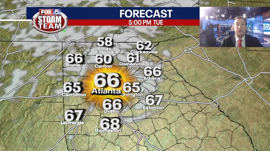 Monday Evening Weather Update
