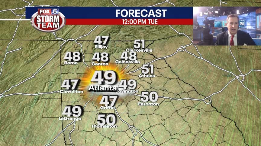 Monday Evening Weather Update