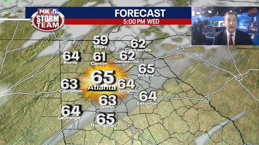 Tuesday Evening Weather Update