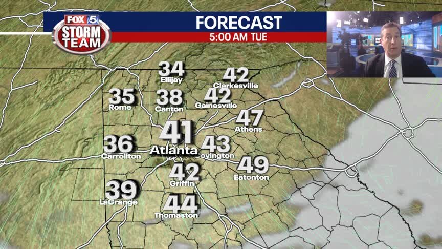 Monday Evening Weather Update