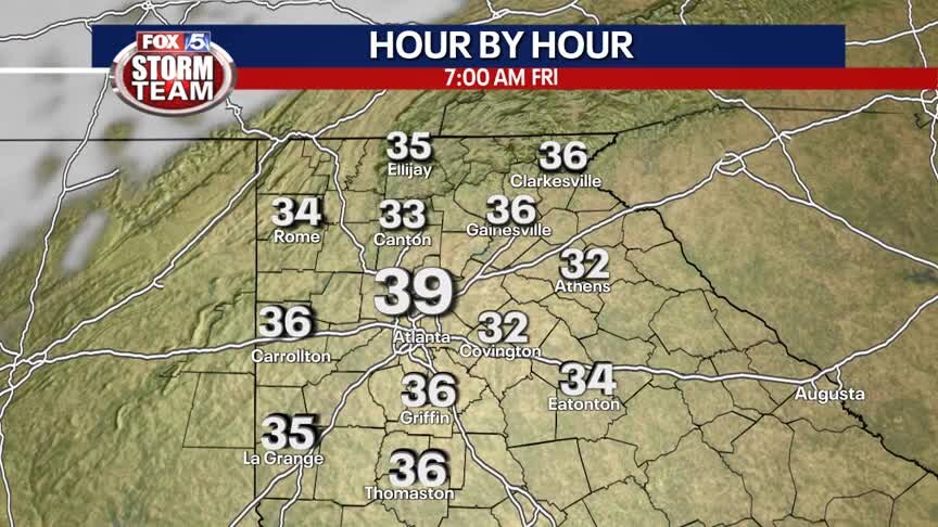 Thursday Afternoon Forecast