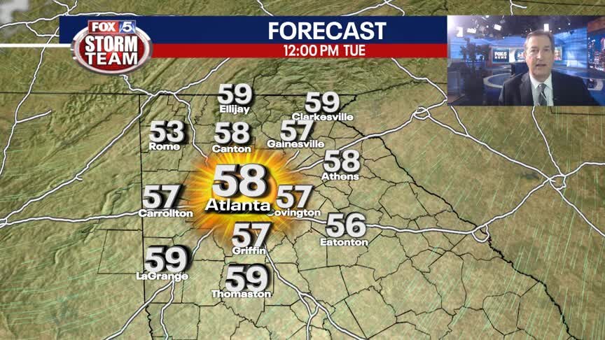 Monday Evening Weather Update