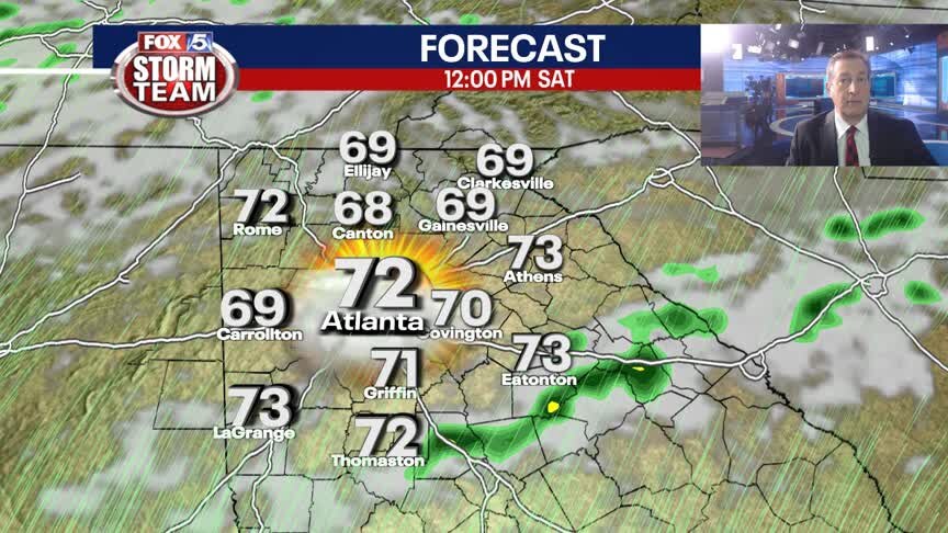 Friday Evening Weather Update