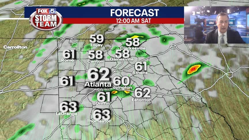 Friday Evening Weather Update