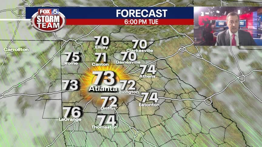 Late Monday Night Weather Update