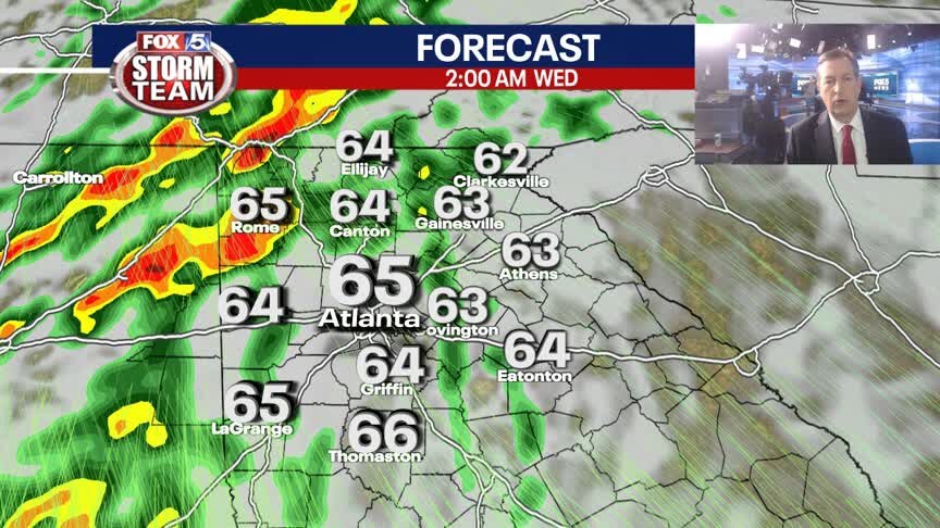 Tuesday Evening Weather Update