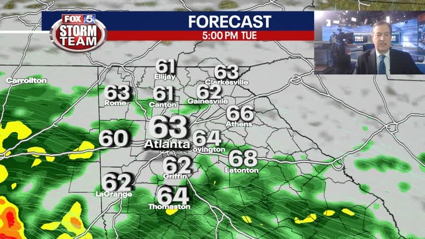 Monday Evening Weather Update