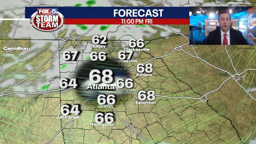 Friday Evening Weather Update