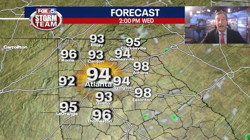 Tuesday Evening Weather Update