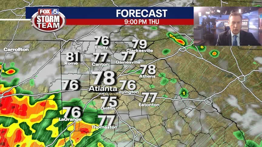 Thursday Evening Weather Update