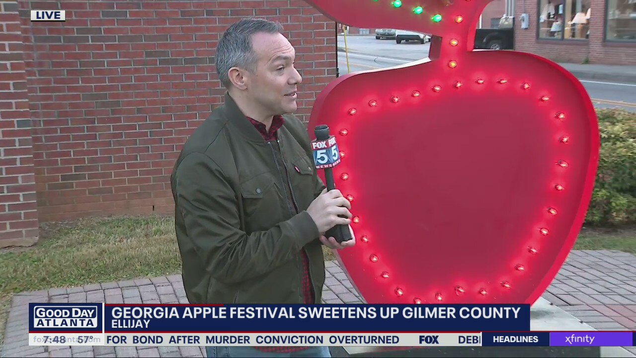 Getting ready for Georgia Apple Festival