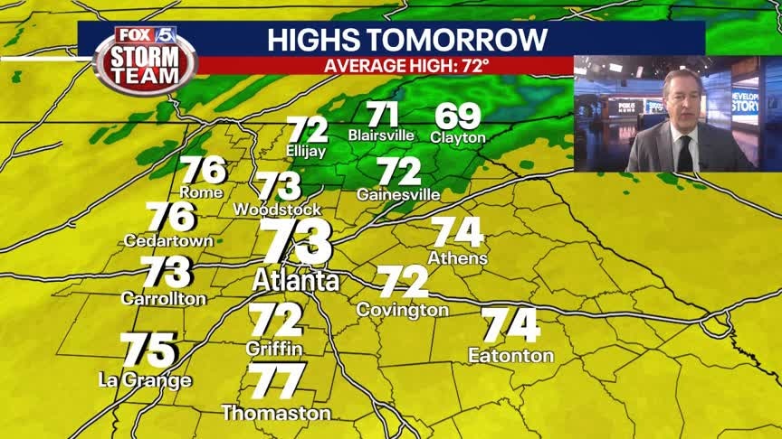 Friday Evening Weather Update