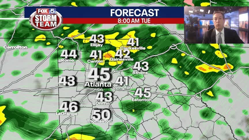 Monday Evening Weather Update