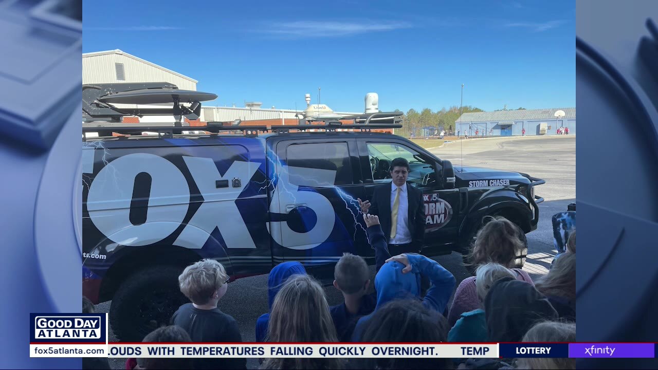 Banks County Elementary Weather Visit