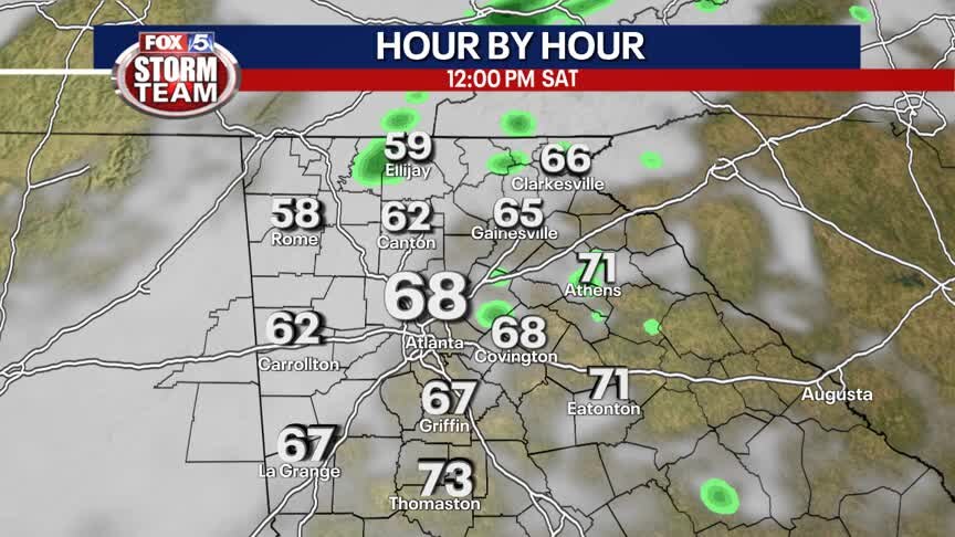 Saturday Forecast