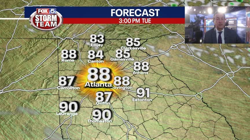 Monday Evening Weather Update