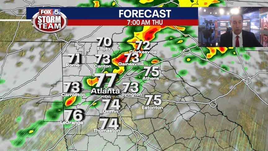 Wednesday Evening Weather Update