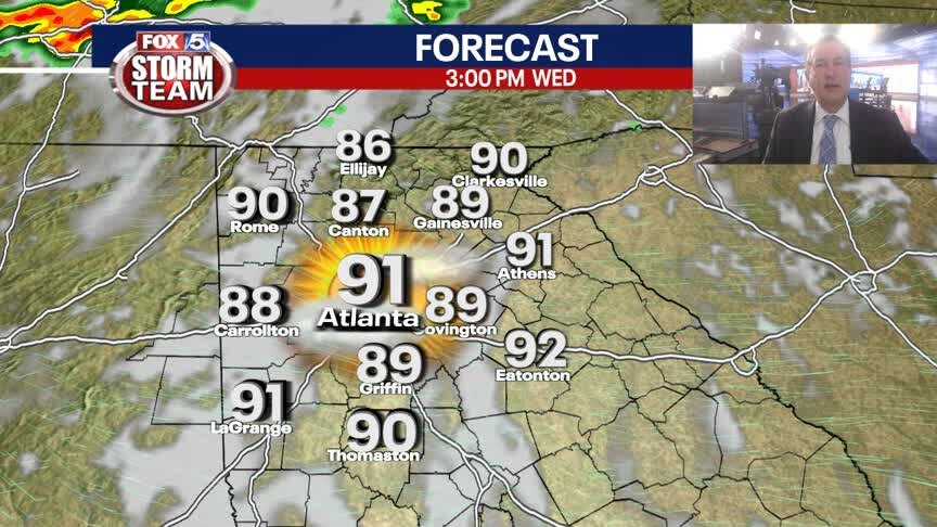 Tuesday Evening Weather Update